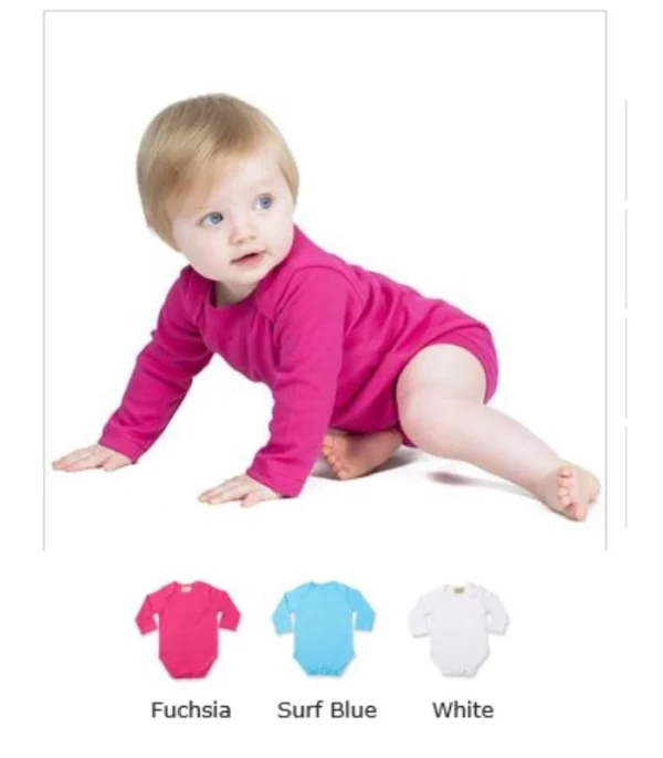 Larkwood LW52T long sleeve Baby Bodysuit